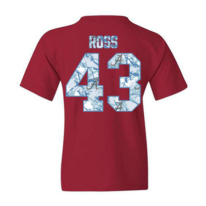 Alabama - NCAA Football : Jayshawn Ross - Youth T-Shirt-1