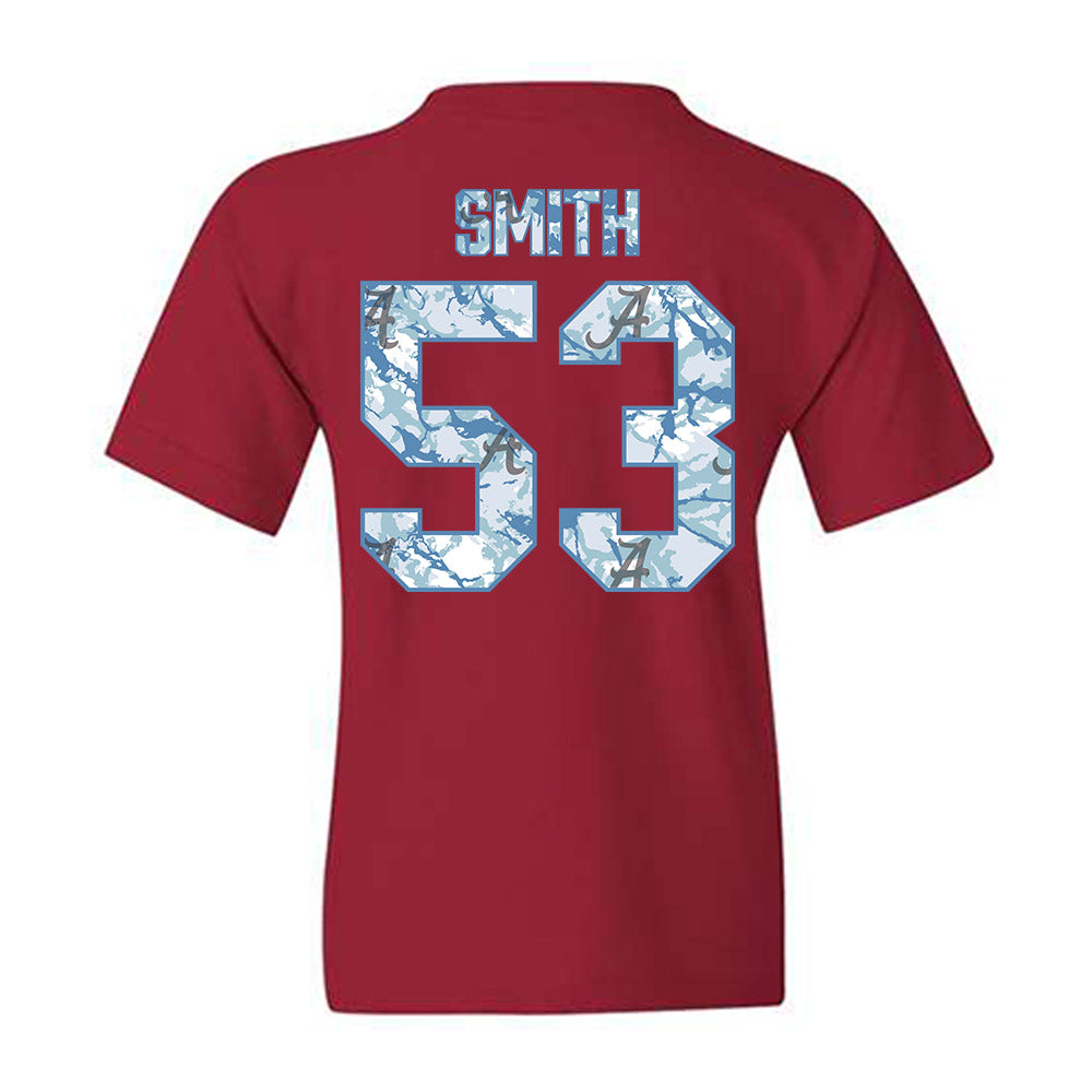 Alabama - NCAA Football : Mac Smith - Hydrobama™ Youth T-Shirt-1