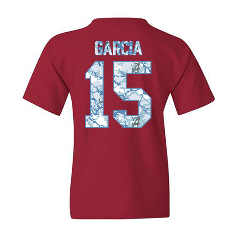 Alabama - NCAA Women's Soccer : Kennedy Garcia - Hydrobama™ Youth T-Shirt-1