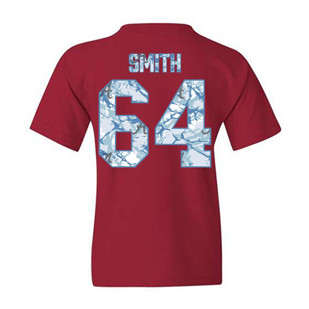 Alabama - NCAA Football : Mac Smith - Youth T-Shirt-1