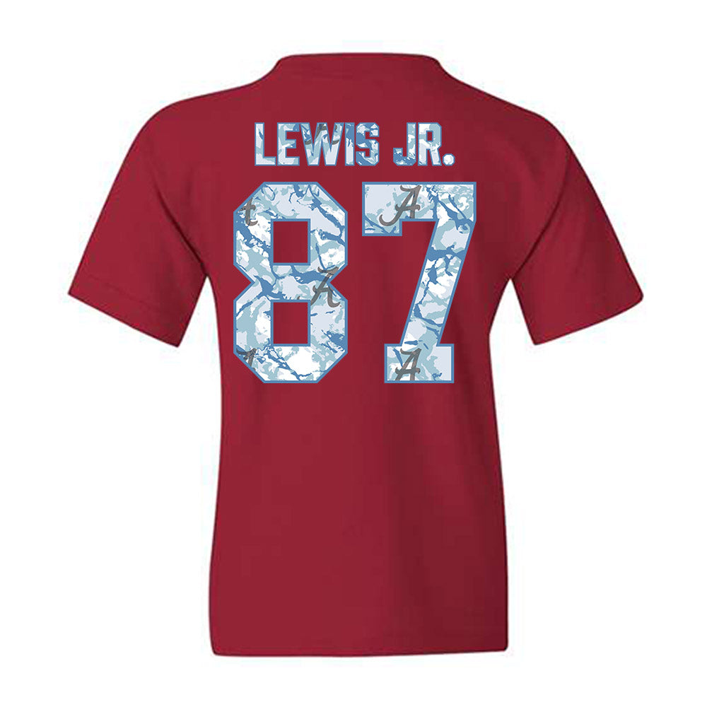 Alabama - NCAA Football : Danny Lewis Jr. - Hydrobama™ Youth T-Shirt-1
