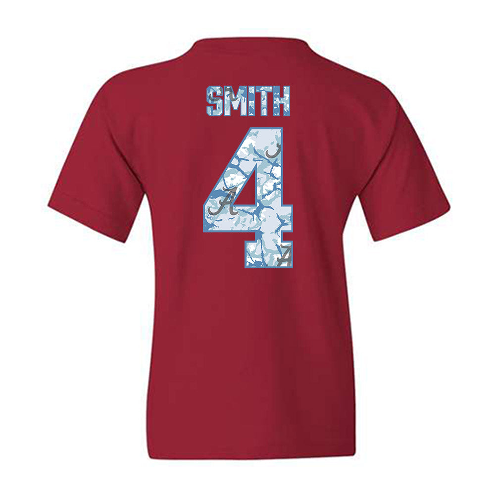 Alabama - NCAA Women's Soccer : Maison Smith - Hydrobama™ Youth T-Shirt-1