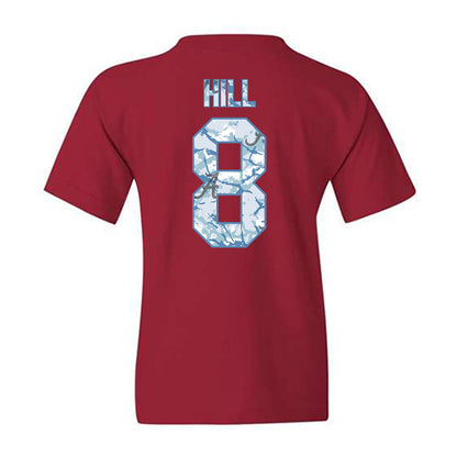 Alabama - NCAA Football : Justin Hill - Youth T-Shirt-1