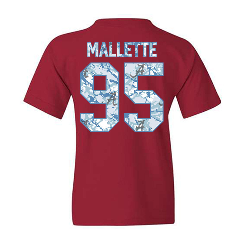 Alabama - NCAA Men's Basketball : Houston Mallette - Hydrobama™ Youth T-Shirt-1