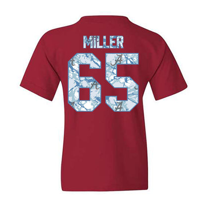 Alabama - NCAA Football : Tyrell Miller - Hydrobama™ Youth T-Shirt-1