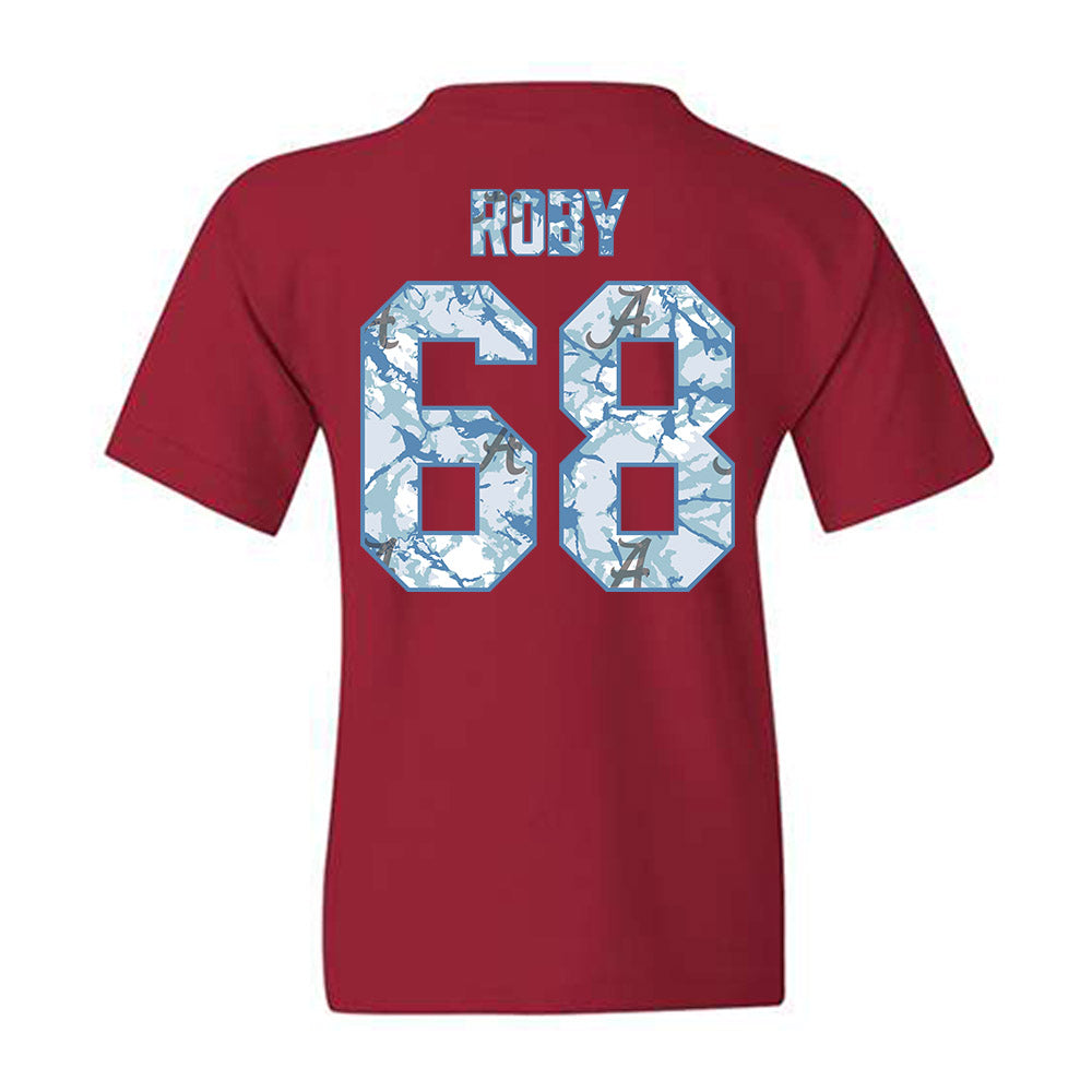 Alabama - NCAA Football : Billy Roby - Youth T-Shirt-1