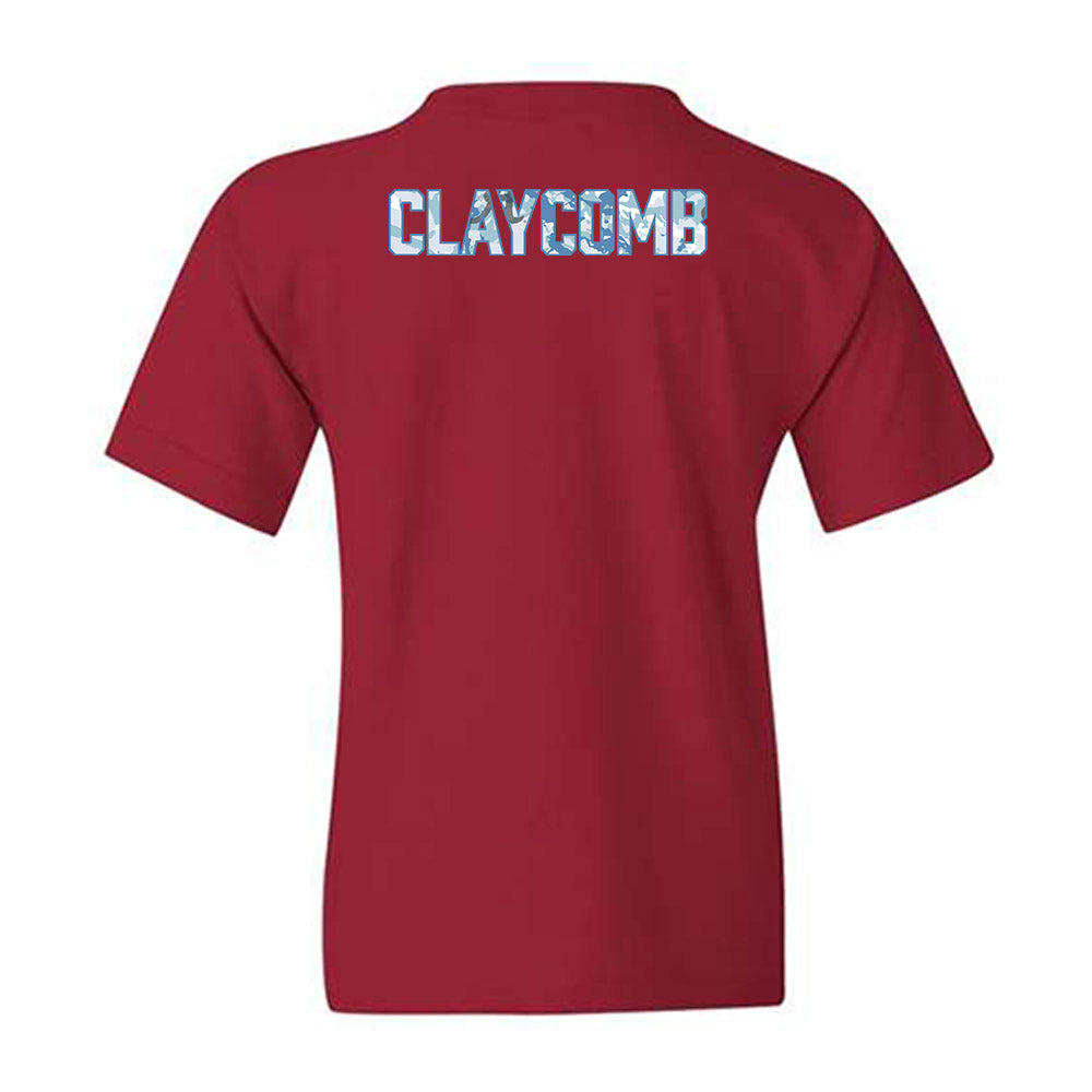 Alabama - NCAA Men's Golf : Canon Claycomb - Hydrobama™ Youth T-Shirt-1