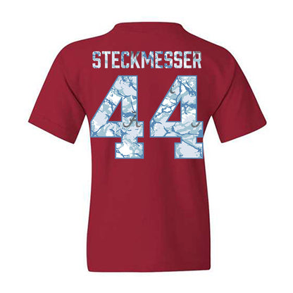 Alabama - NCAA Baseball : Evan Steckmesser - Hydrobama™ Youth T-Shirt-1