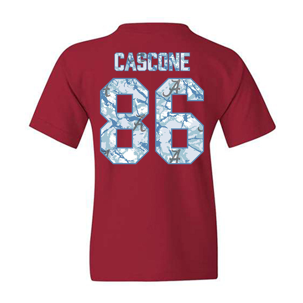 Alabama - NCAA Football : Jude Cascone - Hydrobama™ Youth T-Shirt-1