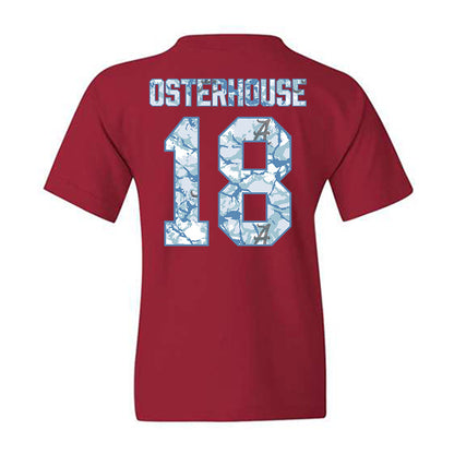 Alabama - NCAA Baseball : Justin Osterhouse - Hydrobama™ Youth T-Shirt-1