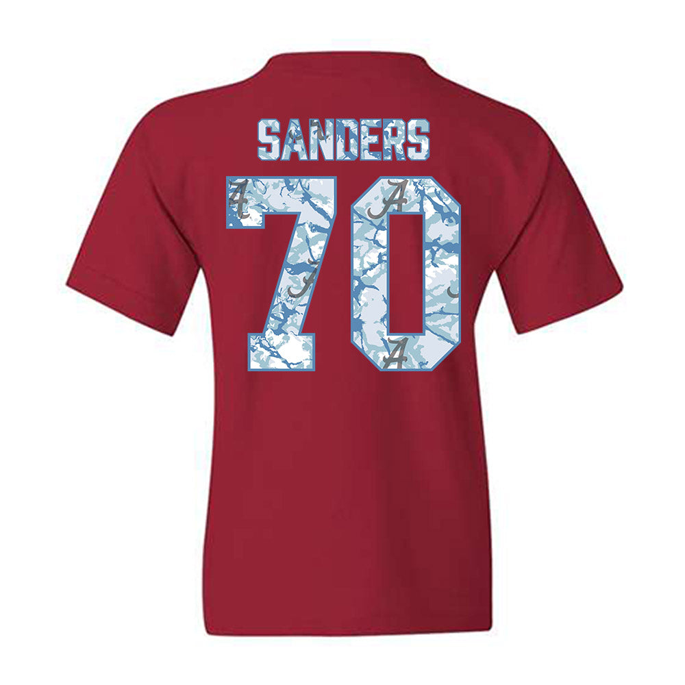 Alabama - NCAA Football : William Sanders - Hydrobama™ Youth T-Shirt-1
