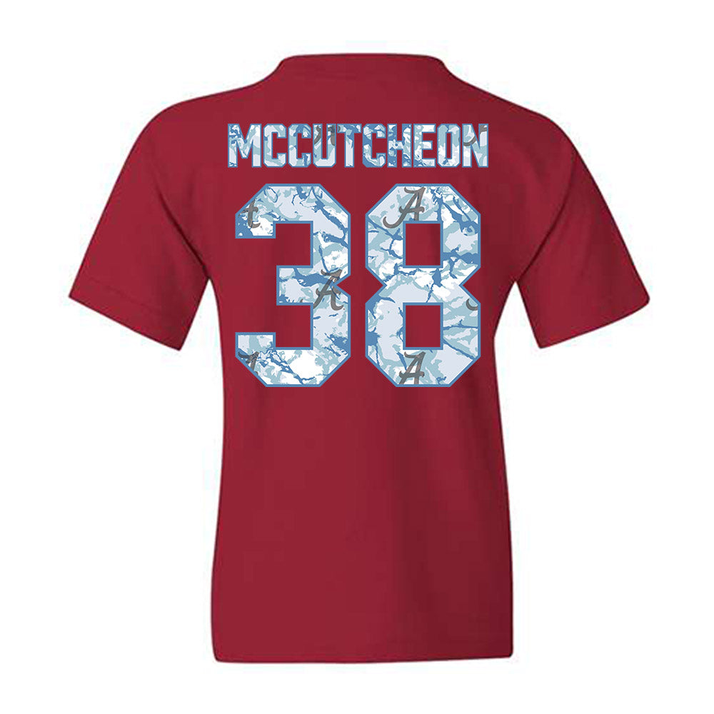 Alabama - NCAA Football : Brody Mccutcheon - Hydrobama™ Youth T-Shirt-1