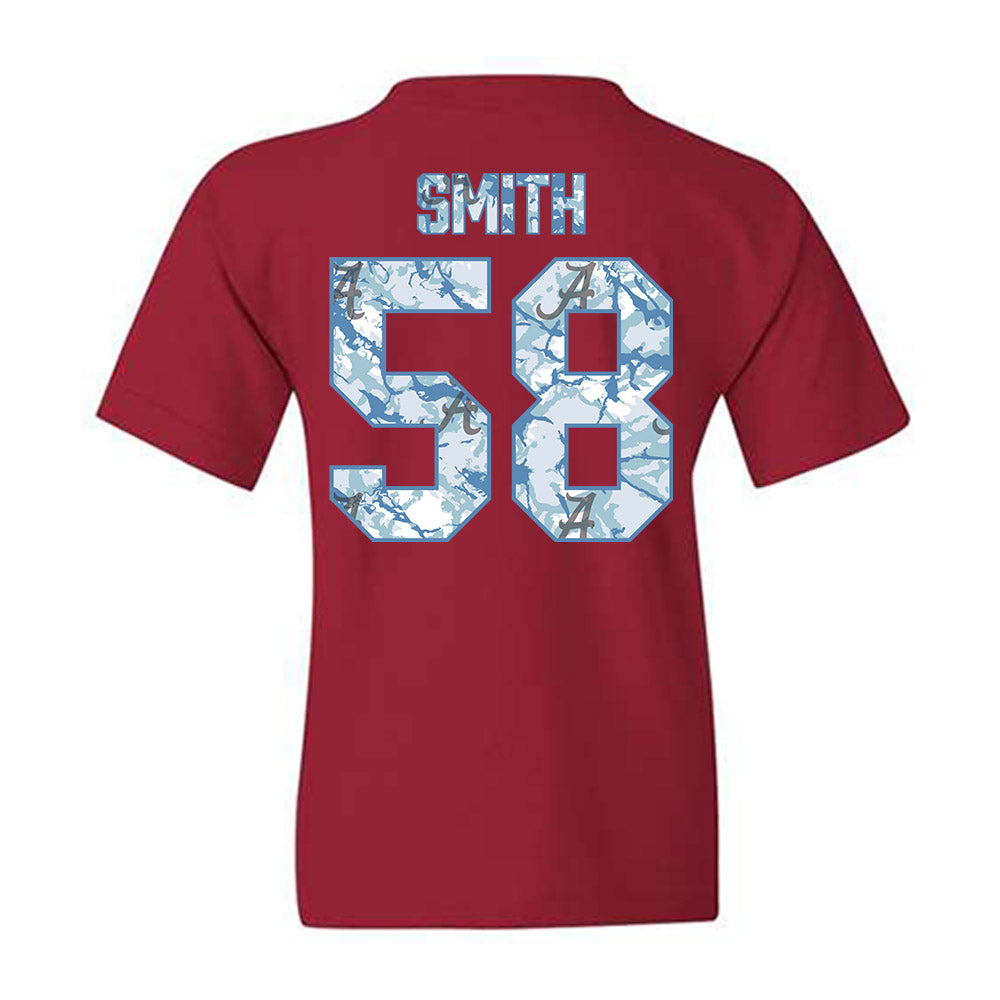 Alabama - NCAA Football : Jordan Smith - Youth T-Shirt-1