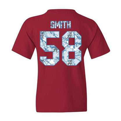 Alabama - NCAA Football : Jordan Smith - Youth T-Shirt-1