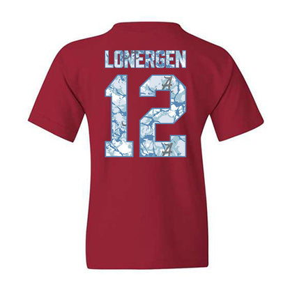 Alabama - NCAA Football : Dylan Lonergen - Youth T-Shirt-1