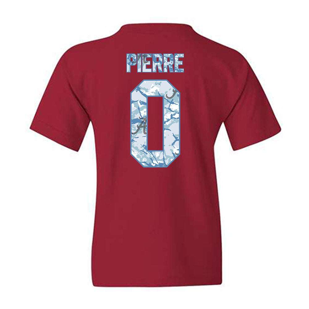 Alabama - NCAA Football : Yhonzae Pierre - Hydrobama™ Youth T-Shirt-1