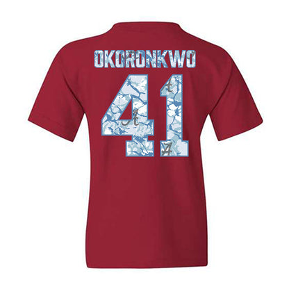 Alabama - NCAA Football : Justin Okoronkwo - Youth T-Shirt-1