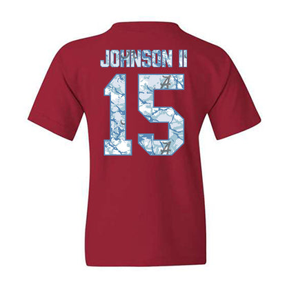 Alabama - NCAA Football : Duke Johnson II - Hydrobama™ Youth T-Shirt-1