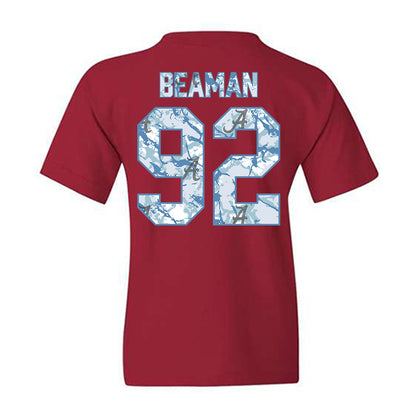 Alabama - NCAA Football : Jeremiah Beaman - Hydrobama™ Youth T-Shirt-1