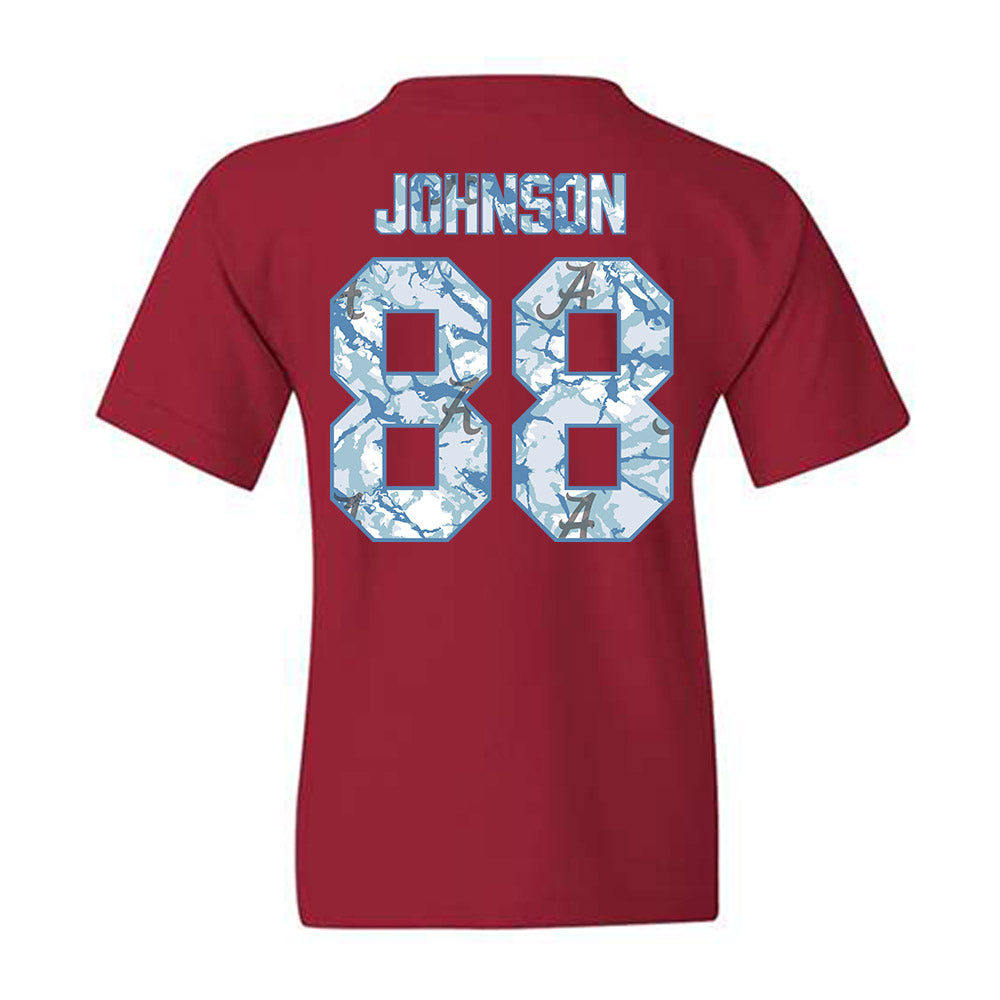 Alabama - NCAA Softball : Lauren Johnson - Hydrobama™ Youth T-Shirt-1