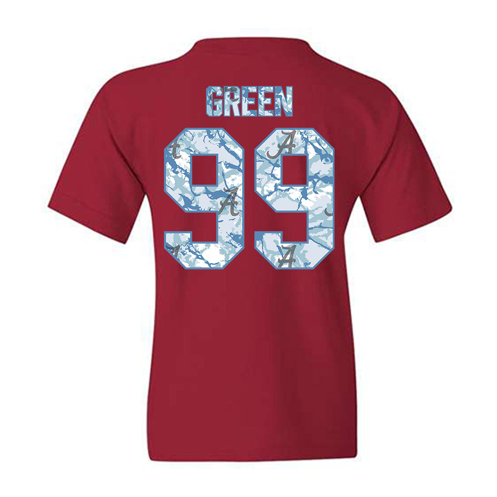 Alabama - NCAA Football : Terrance Green - Hydrobama™ Youth T-Shirt-1