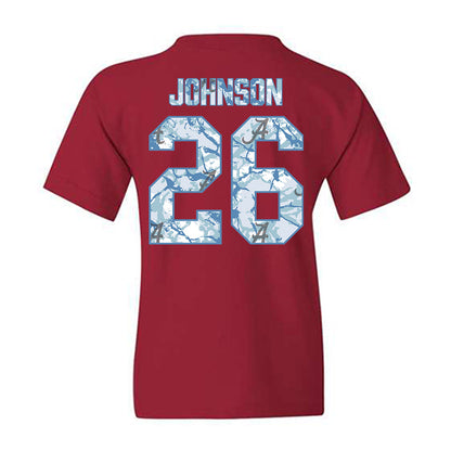 Alabama - NCAA Football : Mhari Johnson - Hydrobama™ Youth T-Shirt-1