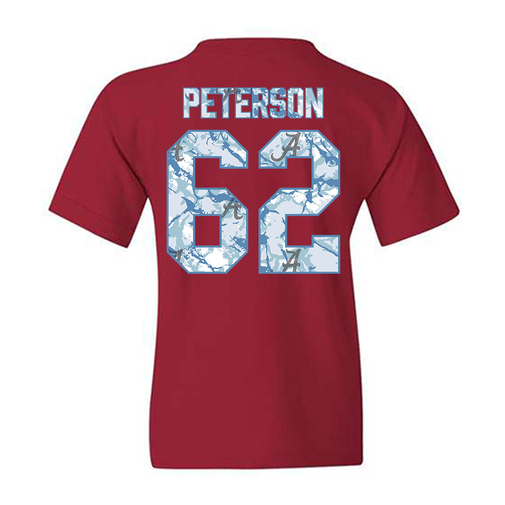 Alabama - NCAA Football : Davis Peterson - Hydrobama™ Youth T-Shirt-1