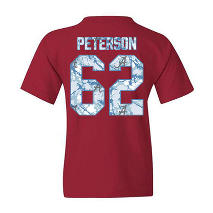 Alabama - NCAA Football : Davis Peterson - Hydrobama™ Youth T-Shirt-1