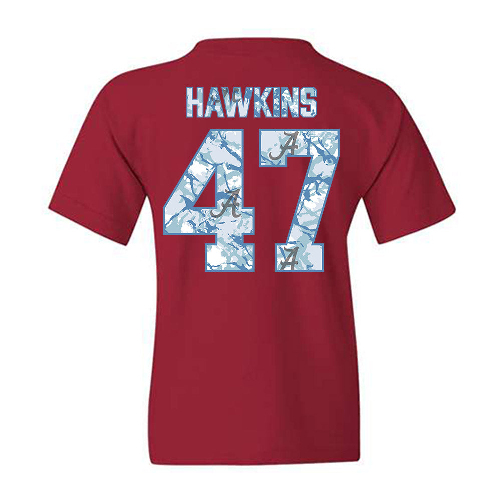 Alabama - NCAA Softball : Salen Hawkins - Hydrobama™ Youth T-Shirt-1