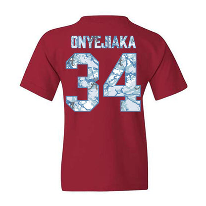 Alabama - NCAA Men's Basketball : Collins Onyejiaka - Hydrobama™ Youth T-Shirt-1