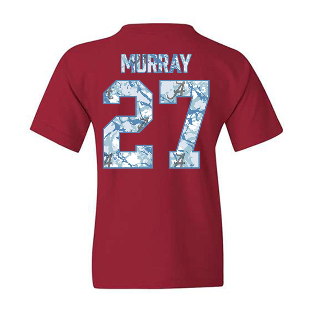 Alabama - NCAA Football : Elijah Murray - Hydrobama™ Youth T-Shirt-1
