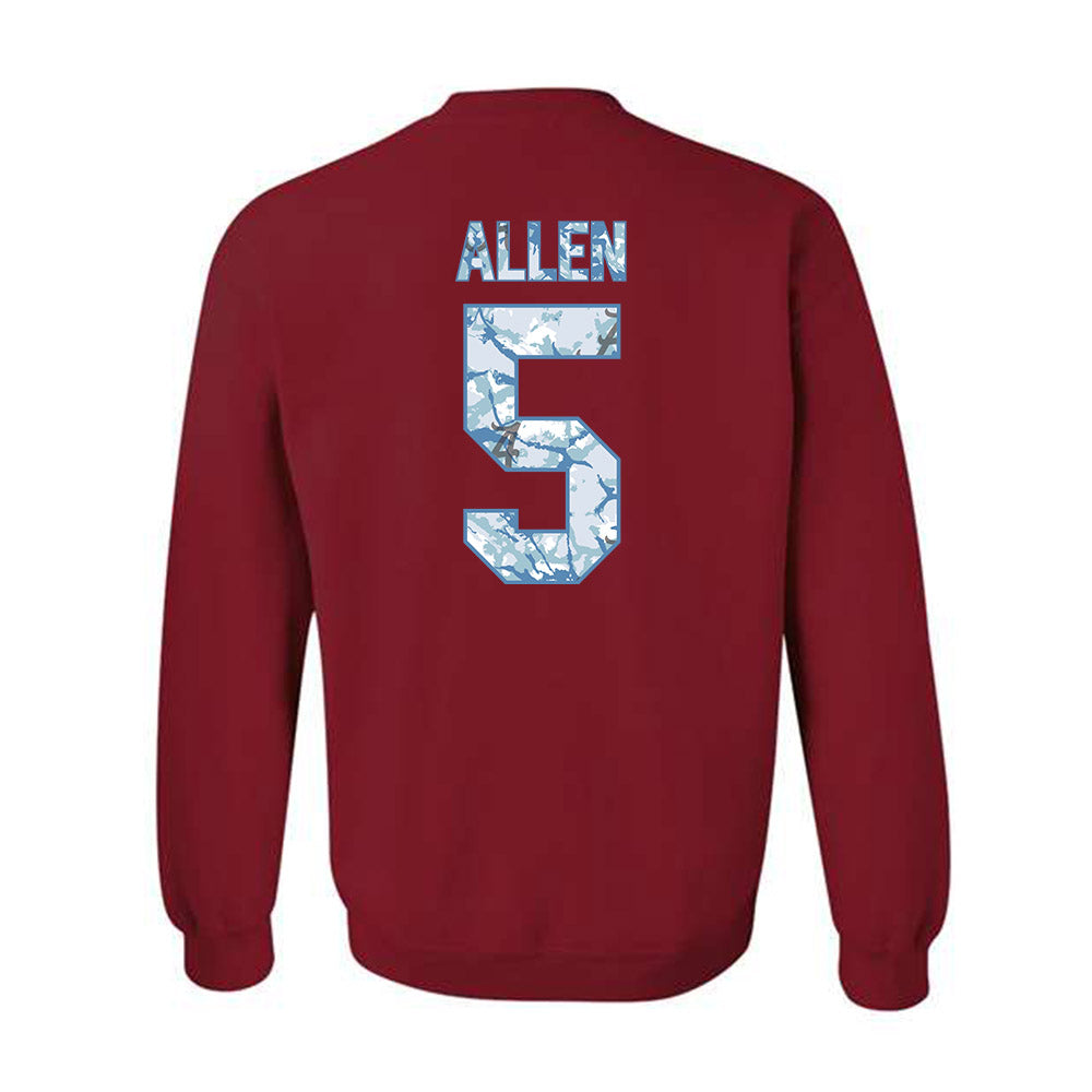 Alabama - NCAA Men's Basketball : Amari Allen - Hydrobama™ Crewneck Sweatshirt-1