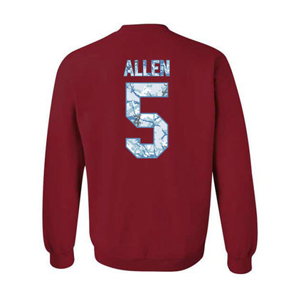 Alabama - NCAA Men's Basketball : Amari Allen - Hydrobama™ Crewneck Sweatshirt-1