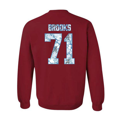 Alabama - NCAA Football : Nick Brooks - Hydrobama™ Crewneck Sweatshirt-1