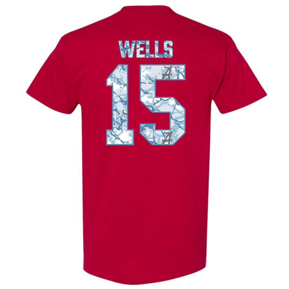 Alabama - NCAA Softball : Brooke Wells - Hydrobama™ T-Shirt-1