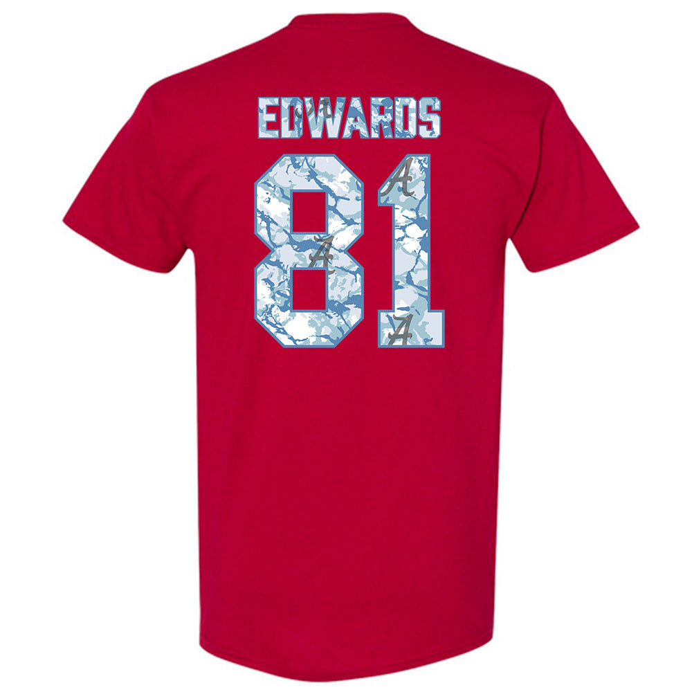 Alabama - NCAA Football : Kaleb Edwards - Hydrobama™ T-Shirt-1