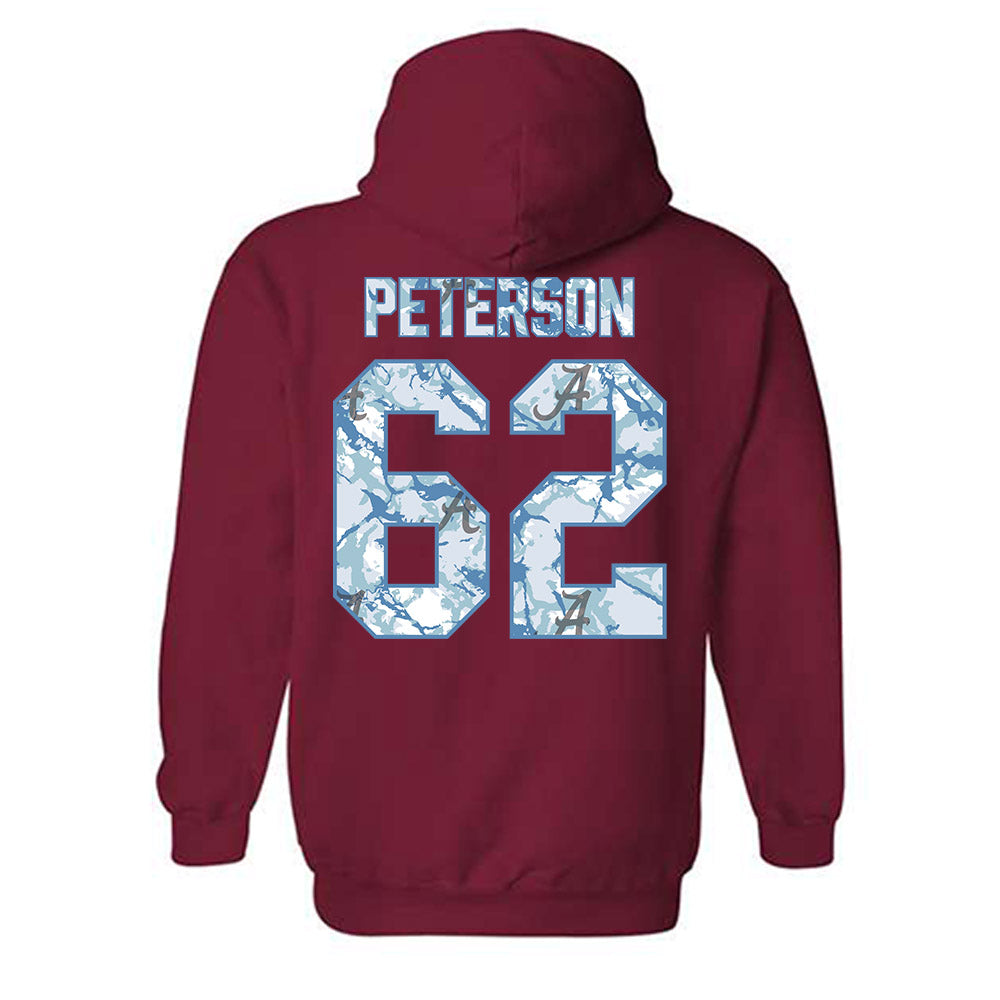 Alabama - NCAA Football : Davis Peterson - Hydrobama™ Hooded Sweatshirt-1