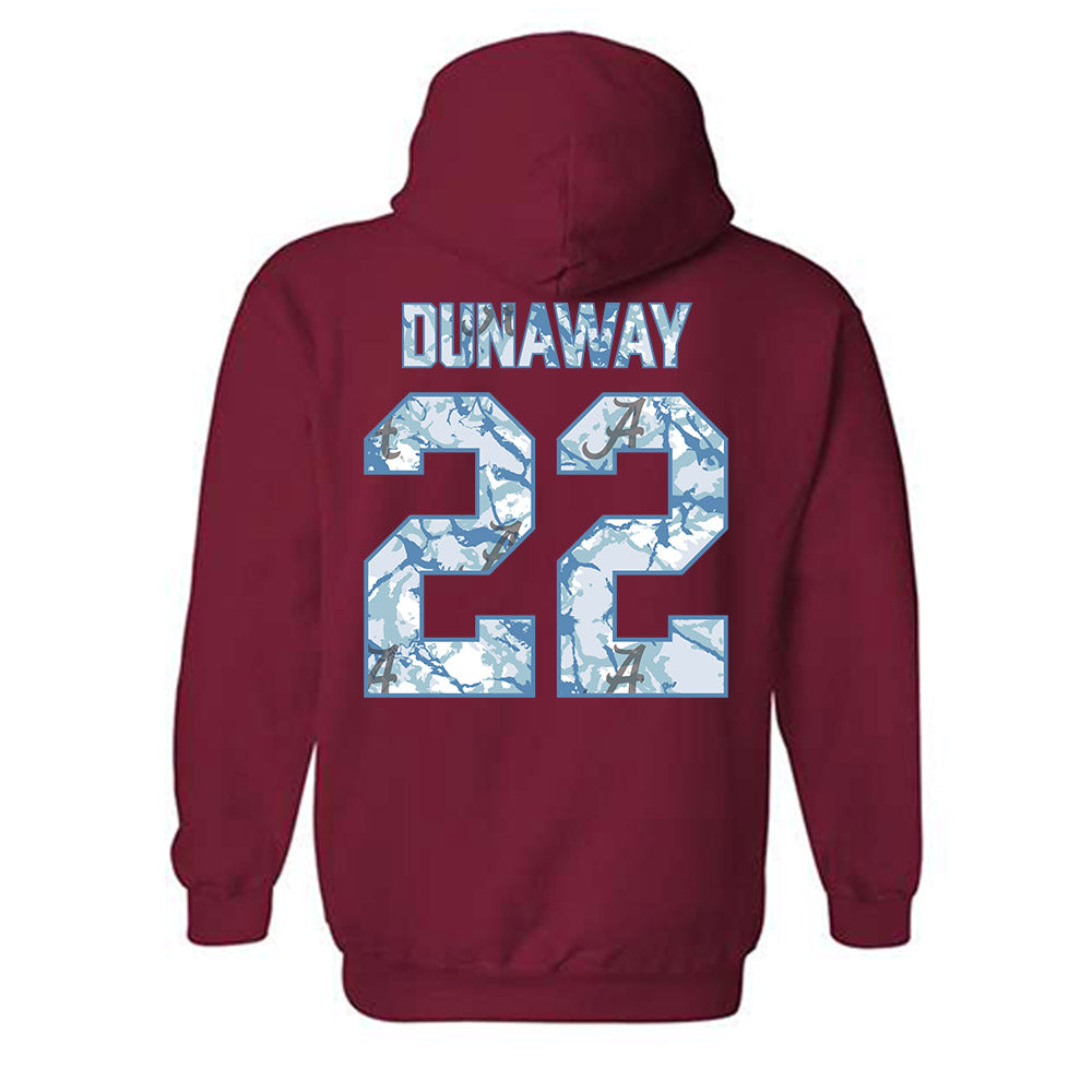 Alabama - NCAA Women's Volleyball : Kyla Dunaway - Hydrobama™ Hooded Sweatshirt-1