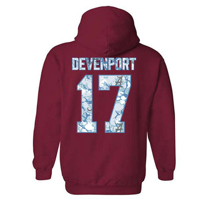 Alabama - NCAA Baseball : Logen Devenport - Hydrobama™ Hooded Sweatshirt-1