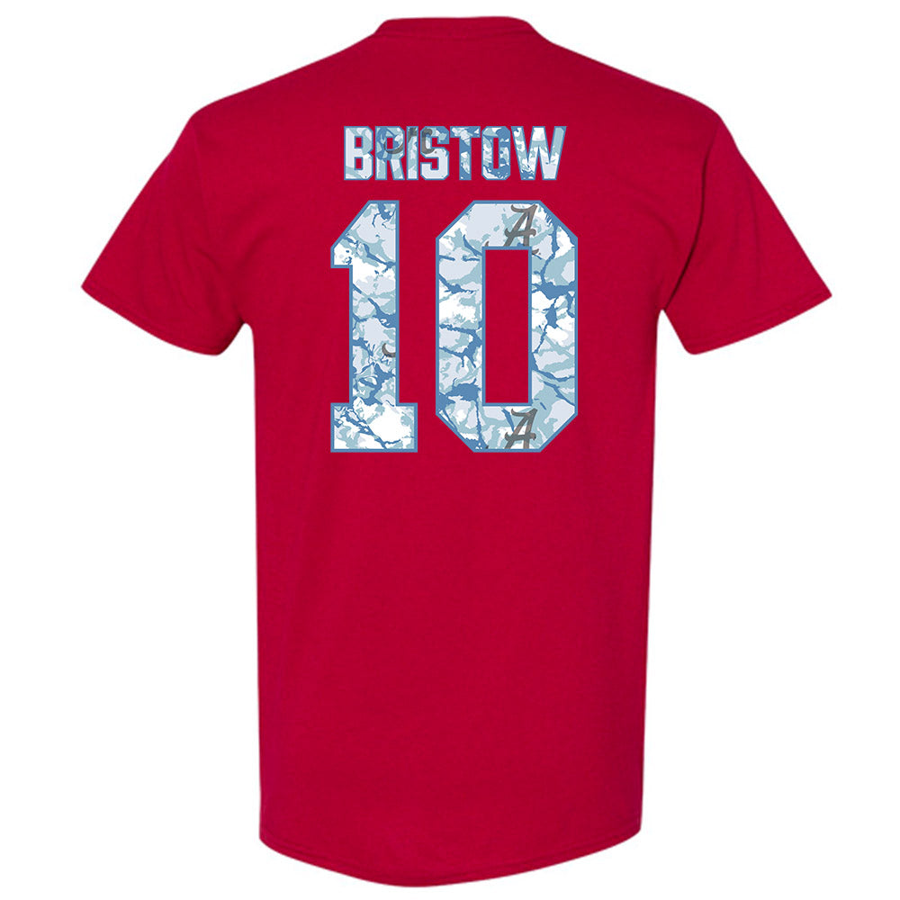 Alabama - NCAA Men's Basketball : Keitenn Bristow - Hydrobama™ T-Shirt-1