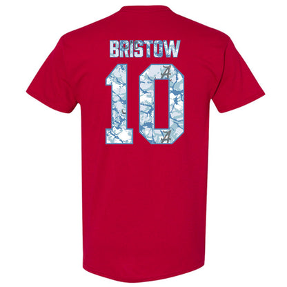 Alabama - NCAA Men's Basketball : Keitenn Bristow - Hydrobama™ T-Shirt-1