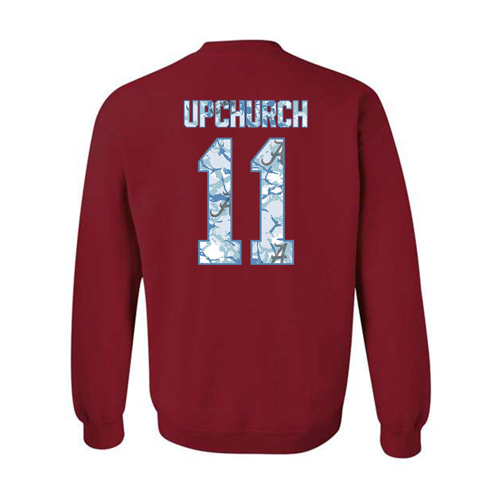 Alabama - NCAA Baseball : Myles Upchurch - Hydrobama™ Crewneck Sweatshirt-1