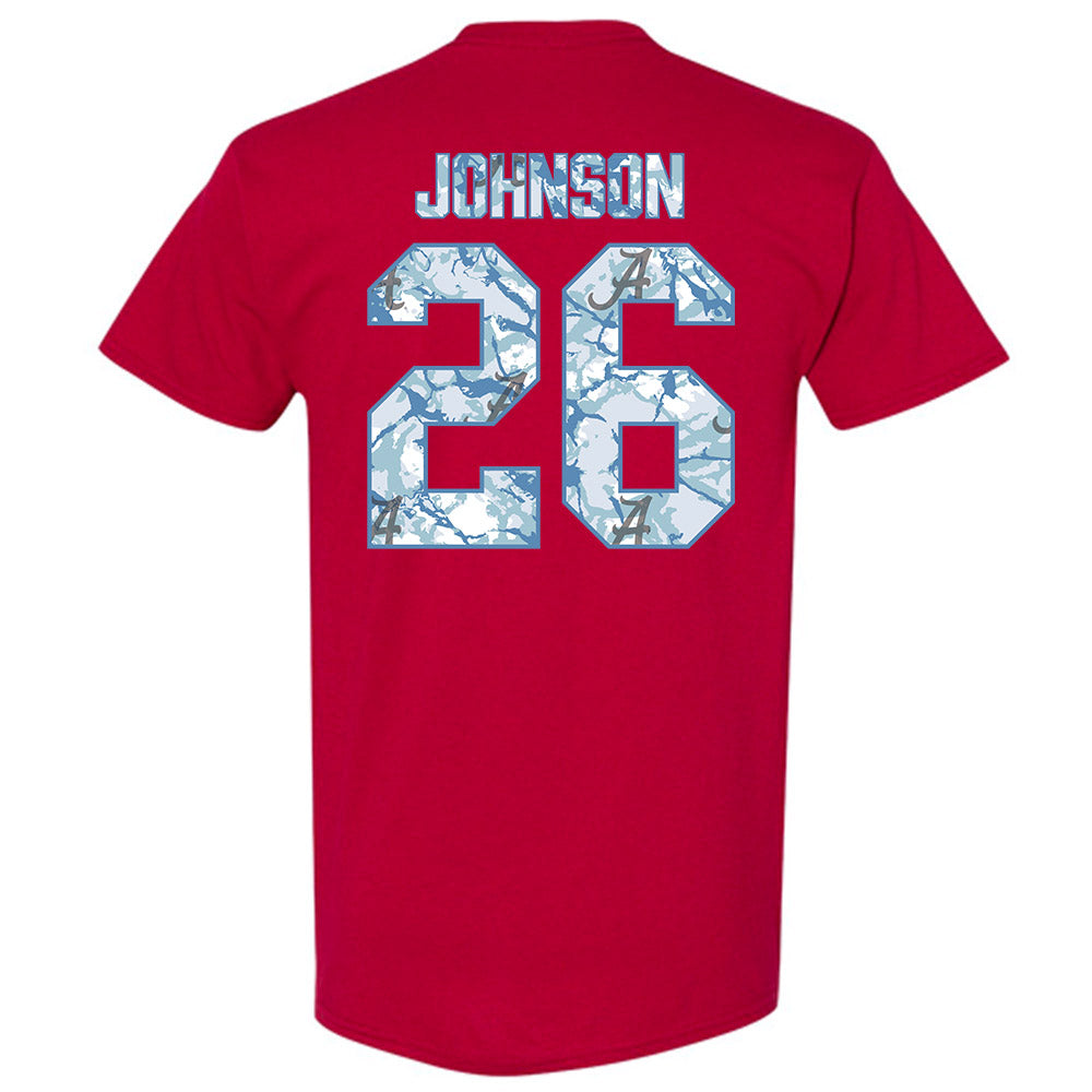 Alabama - NCAA Baseball : Zack Johnson - Hydrobama™ T-Shirt-1