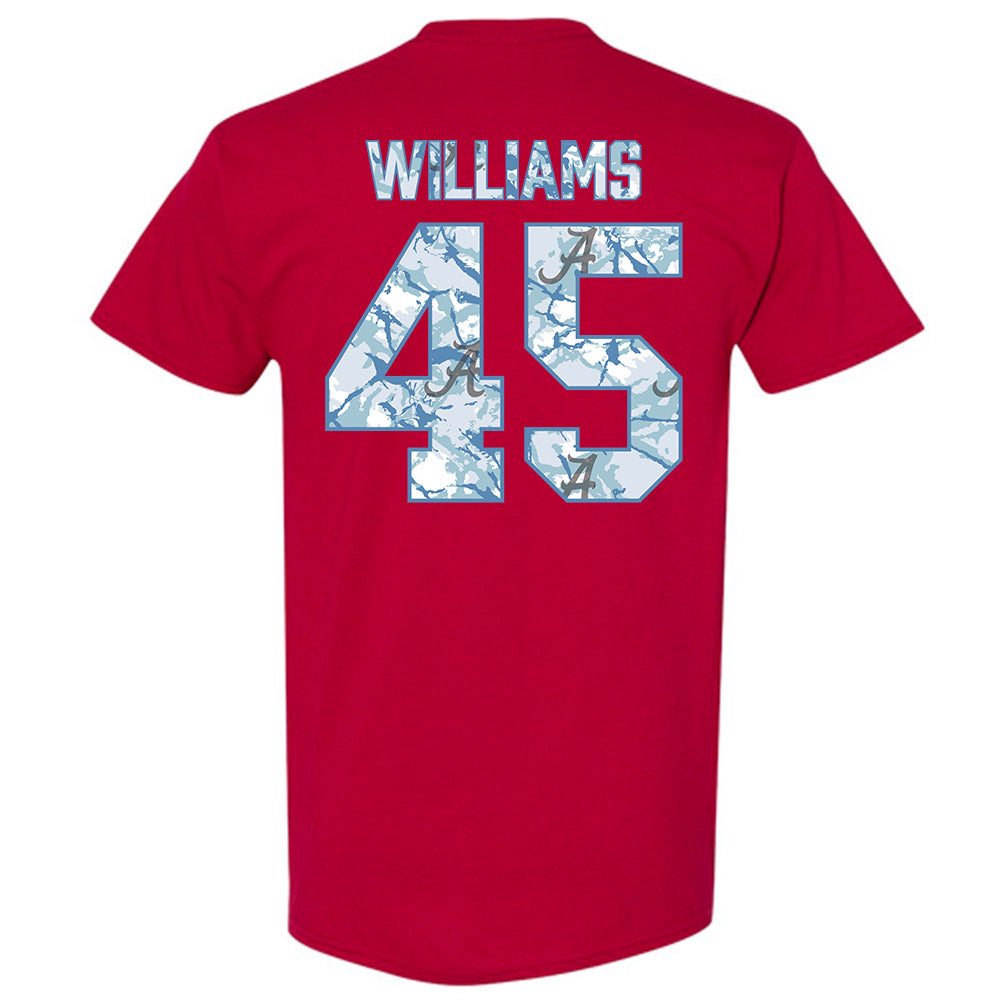 Alabama - NCAA Football : Jay Williams - Hydrobama™ T-Shirt-1