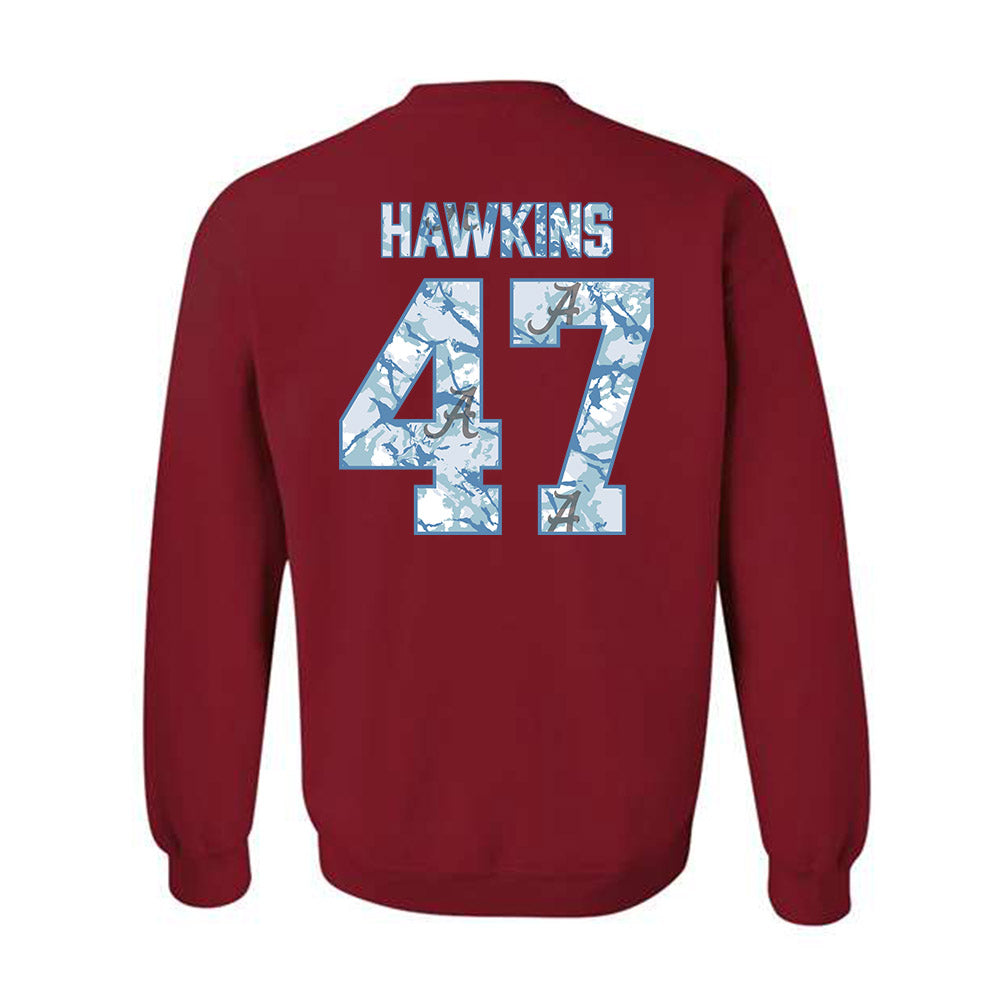 Alabama - NCAA Softball : Salen Hawkins - Hydrobama™ Crewneck Sweatshirt-1