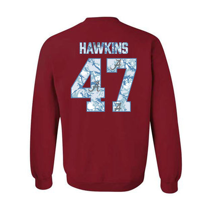 Alabama - NCAA Softball : Salen Hawkins - Hydrobama™ Crewneck Sweatshirt-1