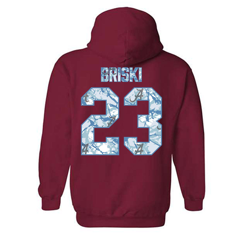 Alabama - NCAA Softball : Jocelyn Briski - Hydrobama™ Hooded Sweatshirt-1