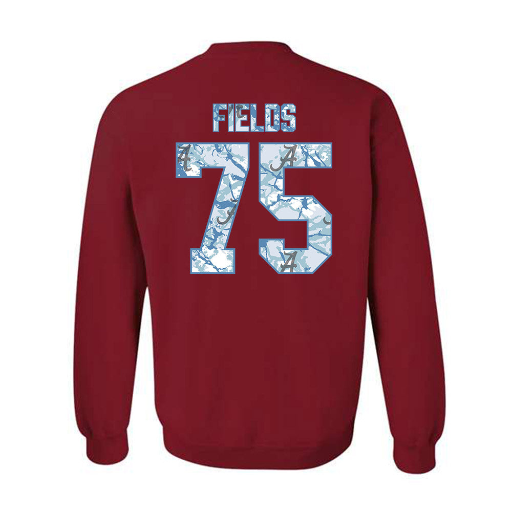 Alabama - NCAA Football : Ethan Fields - Hydrobama™ Crewneck Sweatshirt-1