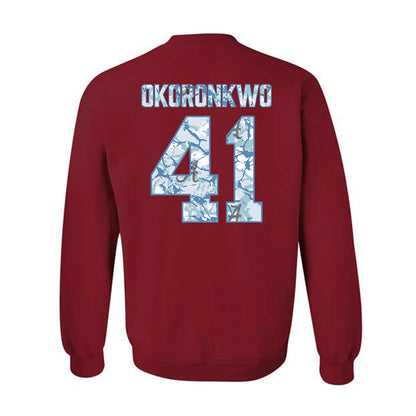 Alabama - NCAA Football : Justin Okoronkwo - Crewneck Sweatshirt-1