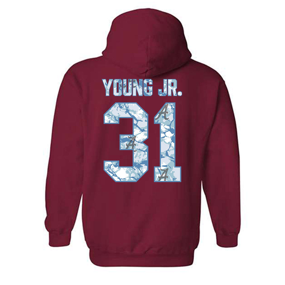 Alabama - NCAA Baseball : Jon Young Jr. - Hydrobama™ Hooded Sweatshirt-1